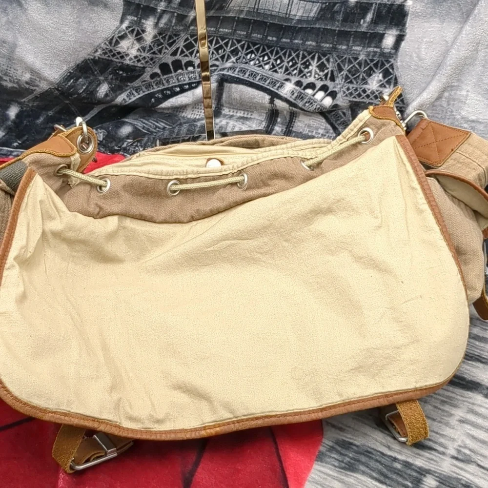 Aigle herringbone messenger bag